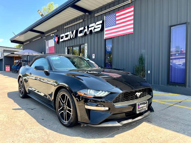 Used 2018 Ford Mustang EcoBoost Premium Convertible for sale $19,995 at AAN Master 2024 in Gurnee IL