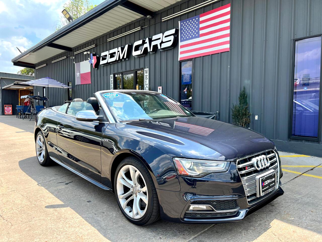 Used 2013 Audi S5 3.0T Cabriolet quattro S tronic for sale $18,995 at AAN Master 2024 in Gurnee IL 60031 1