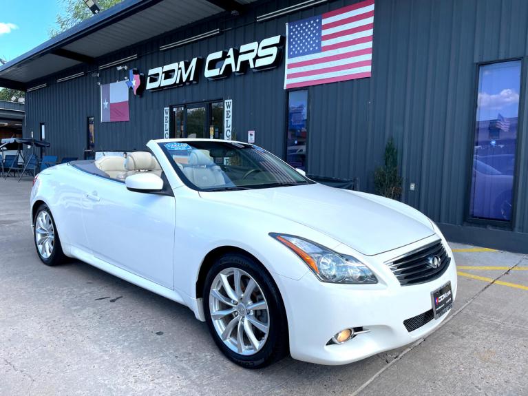 Used 2013 Infiniti G Convertible Base for sale $18,995 at AAN Master 2024 in Gurnee IL 60031 1